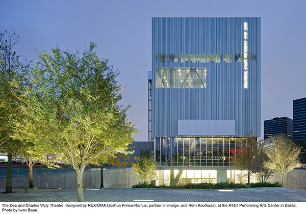 Wyly Exterior - Photo by Iwan Baan