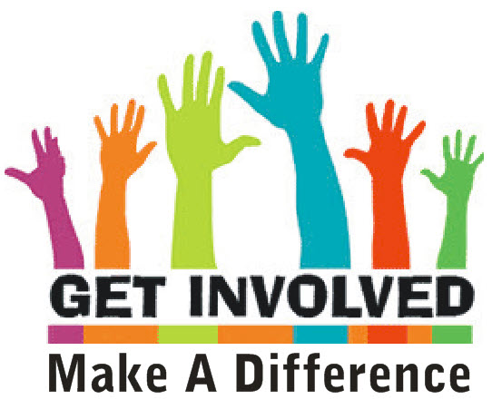 GET INVOLVED! MAKE A DIFFERENCE!